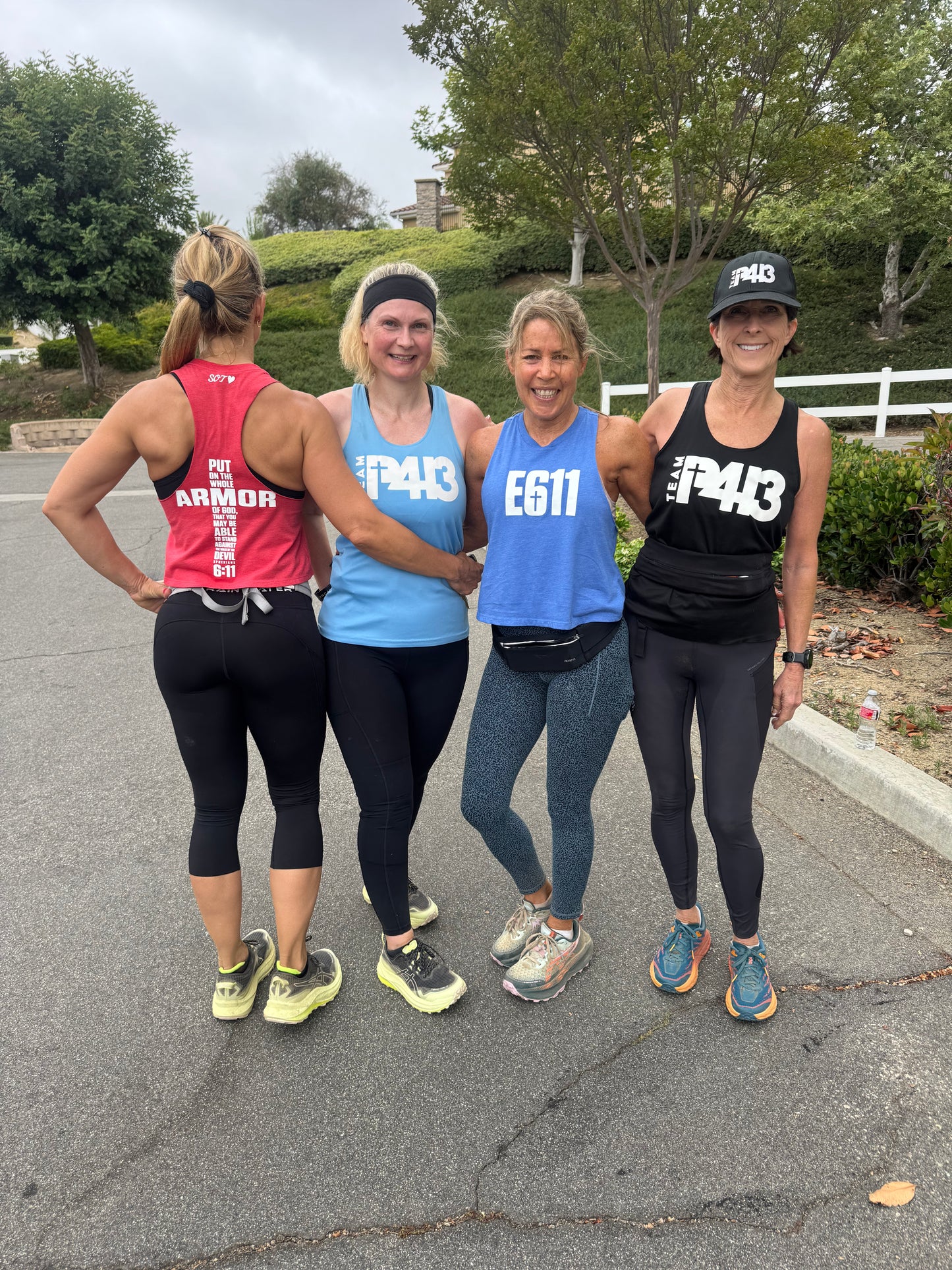 Bella + Canvas Women's racerback crop tank.